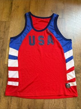 Umbro Red and White Soccer Jersey Panel